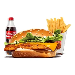 Chicken Burger Menu