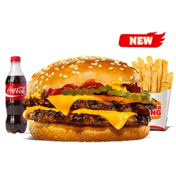 Double CheeseBurger Menu